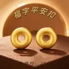 Estilo étnico chino aleación joyería calabaza llavero colgante collar decoración regalo al por mayor para hombres y mujeres