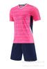 Uniforme de fútbol, traje de entrenamiento de competición para hombres, uniforme estampado, traje deportivo para niños y adultos, camiseta de fútbol para hombres