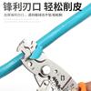 Pinzas multifunción para cables eléctricos de 8 pulgadas de gran apertura para pelar, cortar y tirar de cables