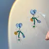 Vacaciones en la Costa ~ Viento de Vacaciones Primavera y Verano Pendientes de Girasol para Mujer 2025 Nuevas Joyas para Orejas Fotográficas
