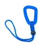 Lanyard para Llavero Tejido a Mano Correa de Muñeca Antiperdida Mosquetón Gancho para Botella de Agua Cuerda para Llavero Exterior