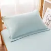 Fundas de Almohada de Terciopelo Coral de Invierno, un Par de 48X74Cm Gamuza Cálidas y Engrosadas Funda de Almohada Individual Grande Terciopelo de Felpa