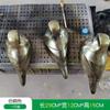Imitação de pombo de aço inoxidável ao ar livre flor jardim pátio decorações abstrato imitação de pássaro de cobre simulação animal gramado ornamentos