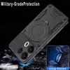 Adecuado para Oppoa5Pro Funda para Teléfono Móvil Dos en Uno Reno14F Excelente Carcasa Reino Magnético realmec75 Funda Protectora Anticaídas