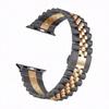 Adecuado para Apple Watch 9 10 S11 Correa de Acero Inoxidable de Cinco Eslabones Samsung Huawei 20mm 22mm Pulsera Metálica