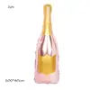Taça de Champanhe Grande Balão de Filme de Alumínio Garrafa de Vinho Casamento Casamento Decoração de Festa de Aniversário Layout Balão de Folha de Alumínio Atacado