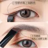 Pincel Delineador de Ojos A102 Pincel para Bolsas Oculares A101 Pincel Ultra Fino para Cejas Cabeza Plana Inclinada Pincel de Maquillaje Herramienta de Maquillaje para Cejas