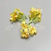Cabezas de Flor de Osmanthus Artificiales para Decoración de Escenas de Boda Materiales DIY Flores Falsas Paisajismo Adornos Decorativos Venta al por Mayor