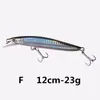 Isca Luya perca picando água flutuante Mino 11cm/14g pesca de água doce e salgada bico Isca artificial Luya