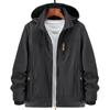 Chaqueta Casual de Otoño e Invierno Chaqueta de Trabajo para Hombre Cortavientos con Forro Polar Gruesa Top Deportivo para Exterior de Secado Rápido Ropa Rústica Personalizada