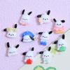 Nuevo Mini Lindo Chacha Creativo Hecho a Mano DIY Pegamento de Crema Accesorios de Resina Pequeños Accesorios Materiales para Joyería Venta al por Mayor