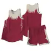 Chaleco Deportivo Transpirable de Secado Rápido Estilo Americano para Adultos Camiseta con Estampado Uniforme de Equipo de Competición para Estudiantes Universitarios Conjunto de Uniforme de Baloncesto Compra Grupal