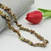 Pulsera de Piedra Cruda de Grava de Ágata Cristalina Desmagnetizada con Cuentas de Piedra Asimétrica Perforada Accesorios de Joyería DIY 5-8mm