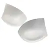 Traje de baño de dos piezas de Comercio Exterior Top fruncido Copas de esponja en el pecho Bikini para playa y aguas termales Molde de acero para el pecho Copa gruesa