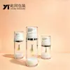Botellas plásticas cosméticas personalizadas, botellas de vacío, botellas de loción para el cuidado de la piel de gran capacidad, botellas de suero, transparentes, selladas e higiénicas