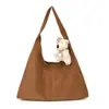 Bolsa Tote Personalizada Tendência Transfronteiriça para Mulheres Inverno 2025 Nova Grande Capacidade Versátil Casual e Estilosa Bolsa de Ombro Único