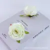 Rosa da Montanha de Neve Flor Artificial Flor DIY Feita à Mão Flor de Lapela Flor de Pulso Flor de Cabelo Acessórios de Flor Decoração de Salão de Casamento Material de Flor