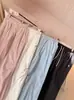 Esquema de Cores Dopamina Cintura Elástica Cintura Alta Cordão Leve Respirável Resistente à Água Secagem Rápida Macacão de Paraquedista Roupa de Trabalho Calça Casual