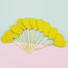 Decoración para hornear pasteles con polvo de oro de color frío Flor de estrella Multi-Amor Tarjeta de papel Enchufe