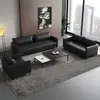 Sofá de oficina, juego de sofás sencillo, mesa de centro moderna minimalista, modelo nuevo para salas de recepción, hoteles, apartamentos y oficinas