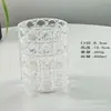 Vaso de Vidrio con Patrón de Piedras Preciosas, Vaso de Agua Elegante y Estéticamente Agradable, Vaso para Bebidas de Jugo, Taza de Café, Vaso de Cerveza, Vaso de Whisky