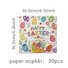 Decoraciones de fiesta temáticas de Pascua de Amazon, que incluyen vajilla desechable, manteles, platos de papel y vasos de papel