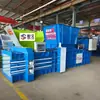 Prensa Hidráulica Horizontal para Cartón y Papel de Desecho de 100 Toneladas Máquina de Prensado para Compresión de Latas de Aluminio Latas de Porridge Eight Treasure Botellas de Agua Mineral