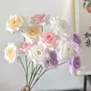 Venda Direta da Fábrica de Flores Artificiais para Casamento, Arranjos Florais Especiais para Casamento, Flores Artificiais Decorativas, Flores Artificiais Rosa Diamante de 3 Cabeças