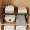 Estante Organizador de Capas para Almacenamiento de Armario Extensible para Ropa Estante Desplegable para Armario Utilización del Espacio Estante para Zapatos