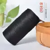 Hilo de seda de hielo, algodón mercerizado y cinta plana de lino para cojines tejidos a mano DIY, zapatos, sombreros de protección solar primavera/verano y tejido de bolsas