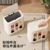 Papelera de Espacio para Baño Hogareña Lavabo Gran Capacidad con Tapa a Prueba de Olores Modelo Nuevo Sala de Estar Inodoro Cocina Especial