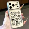 Desenho de Linha Xiaoxin Aplicável para Capa de Celular Apple 18promax 17/16 Huawei Xiaomi 15 vivo Janela Grande
