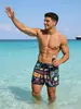 Bañadores para Hombre, Traje de Baño Anti-Vergüenza, Pantalones Cortos de Playa, Pantalones Cortos Casuales de Nuevo Estilo para Resort de Aguas Termales, Pantalones Cortos de Surf para la Costa