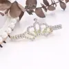 Horquilla de strass de Corea del Sur para mujer, aleación, letra, estrella, estilo coreano, horquilla lateral, pinza lateral, horquilla rota, clip de palabra al por mayor