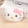 Lindo Felpa Gato KT Cadena Colgante Broche Llavero Ins Chica Mochila Escolar Colgante Adornos Diy Novia Regalo de Pareja