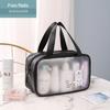 Bolsa Cosmética de Desenho Animado Pvc Impermeável Bolsa de Armazenamento de Artigos de Higiene Pessoal Bolsa de Praia para Natação Ins Portátil Viagem Armazenamento de Produtos para Cuidados com a Pele