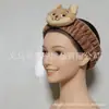 Nueva Moda y Linda Animal Ciudad Diadema Muñeca Cara Lavado Diadema Máscara Diadema Accesorio para el Cabello Pulsera