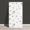 Decoración de Faldón de Pared para Habitación de Niños de Jardín de Infancia Pegatinas de Pared de Espuma Anticolisión Pegatinas de Azulejo Imitación Mármol Papel Tapiz Cálido de Dibujos Animados