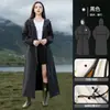 Impermeable Unitario Eva para Mujer Ropa Exterior Impermeable de Cuerpo Completo Separación Persona y Vehículo Senderismo Bicicleta Eléctrica Poncho para Ciclismo