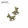 Joyería de aleación YuenZ juguete colgante de caballo de Troya diy estilo vintage joyería accesorios hechos a mano D9158