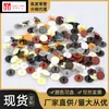 Tampa Redonda Mingsheng Três em Um para Furos de Gabinete, Tampa Ocultadora para Rodízios Excêntricos, Tampa Decorativa para Rodízios Excêntricos de 12mm