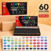 Marcadores Acrílicos de Tinta Líquida con Punta Suave para el Arte de Estudiantes de Primaria, No traspasan, Lápices de Colores Apilables
