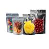 Bolsa Transparente Escarchada con Cierre Zip, Bolsa con Cierre Zip para Semillas de Melón y Frutos Secos, Bolsa para Empaque de Granos, Bolsa Sellable de Pie
