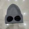 Gorro transfronterizo de otoño e invierno para hombre y mujer, gafas a prueba de viento, gorro de lana de punto de esquí grueso, gorro cálido para exteriores con protección para los oídos y gorro frío