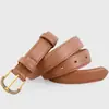 Cinto Feminino Prático Simples Jeans Casual Versátil Decorativo Estilo Retro Cinto de Couro para Jeans Cinto em Estoque