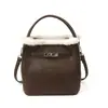 Bolsa Balde Minimalista Portátil Transfronteiriça para Mulheres, Novo Estilo Inverno 2025, Alta Qualidade, Bolsa de Ombro Transversal Casual Estilosa