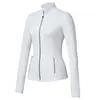 Nueva Chaqueta de Yoga Malla Df para Mujer, Chaqueta Ajustada con Cremallera, Top Ajustado de Manga Larga para Primavera y Otoño, Ropa Deportiva para Fitness
