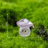 Musgo Micro Paisaje Lindo Hongo Luminoso Pequeño Jardinería Paisajismo Decoración DIY Accesorios Mini Escritorio Pequeños Adornos