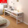 Mesa longa para quarto de casa escrivaninha de estudo simples menina mesa de quarto de apartamento pequeno bancada de trabalho mesa estreita contra a parede mesa de escritório