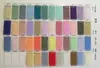 Malla de nylon de 6 esquinas engrosada reforzada transparente malla coreana tela de malla para vestido de novia 93 colores completo en stock